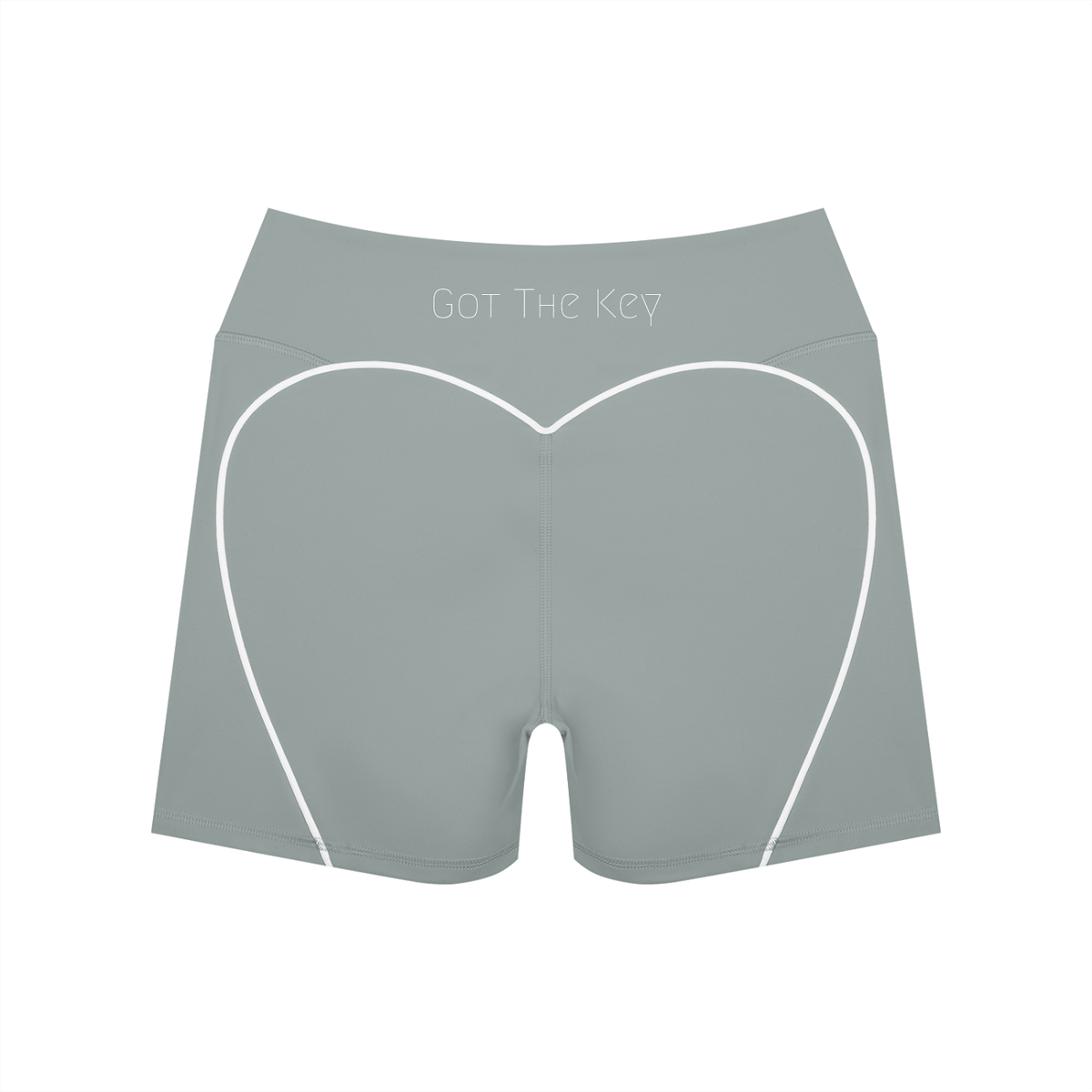 Got The Key Women’s High Waisted Yoga Biker Shorts