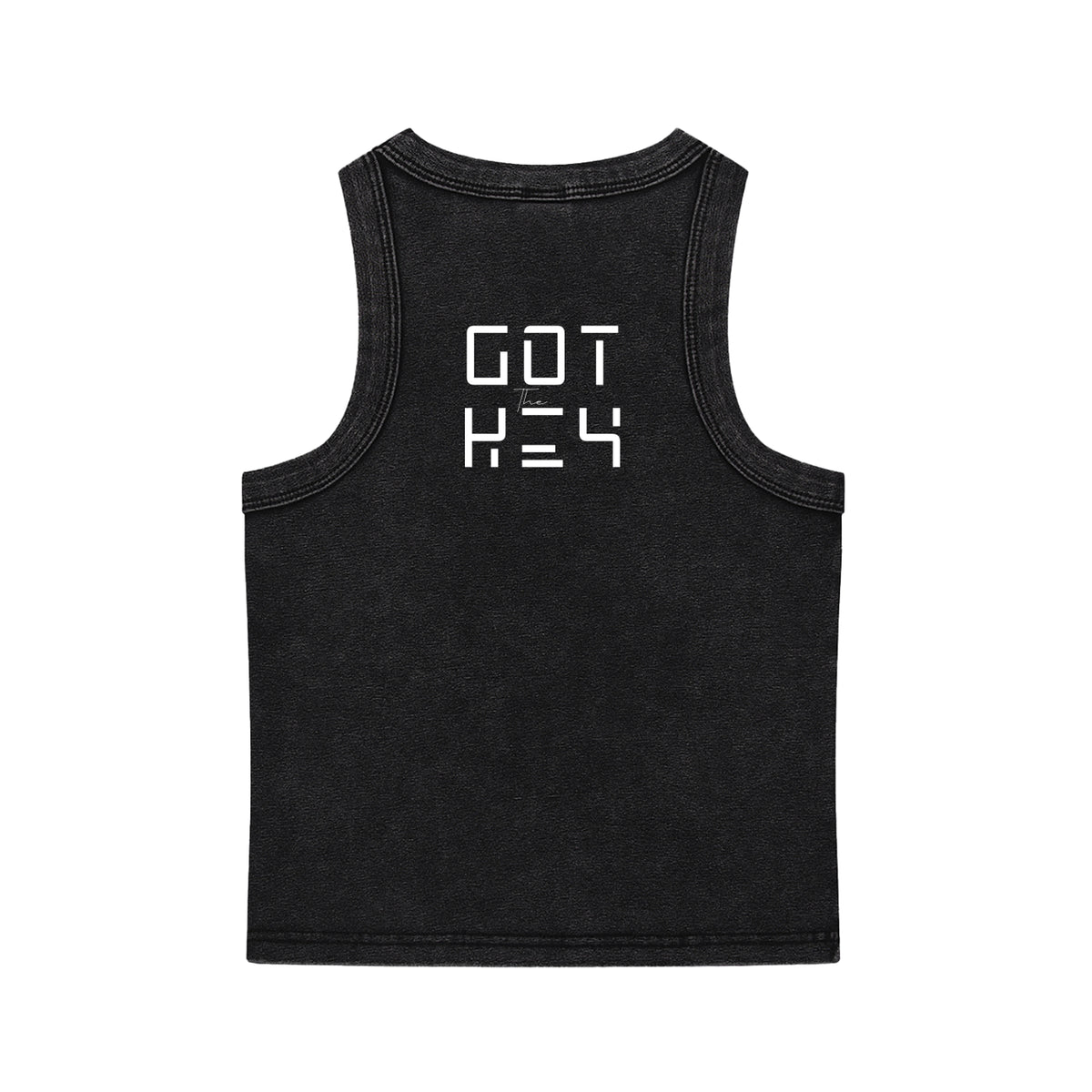 Got The Key Snow Washed Tank Top