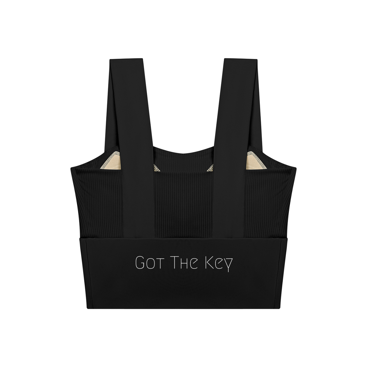 Got The Key Women's Yoga Crop Tank Top