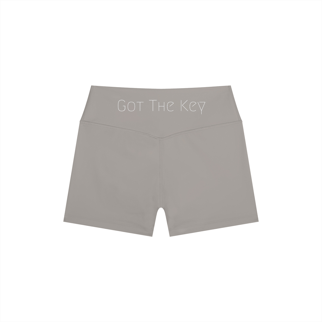 Got The Key Women’s High Rise Yoga Shorts
