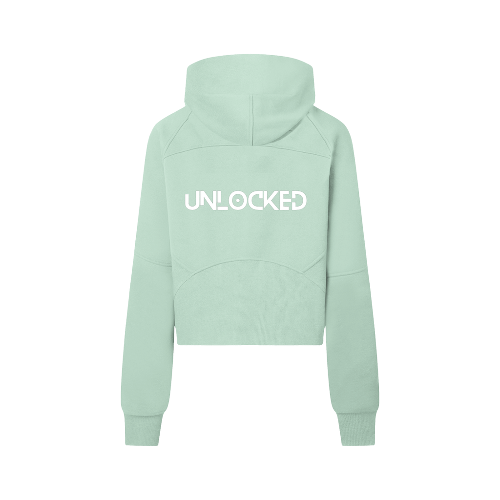 Got The Key Cropped Half-Zip Hoodie