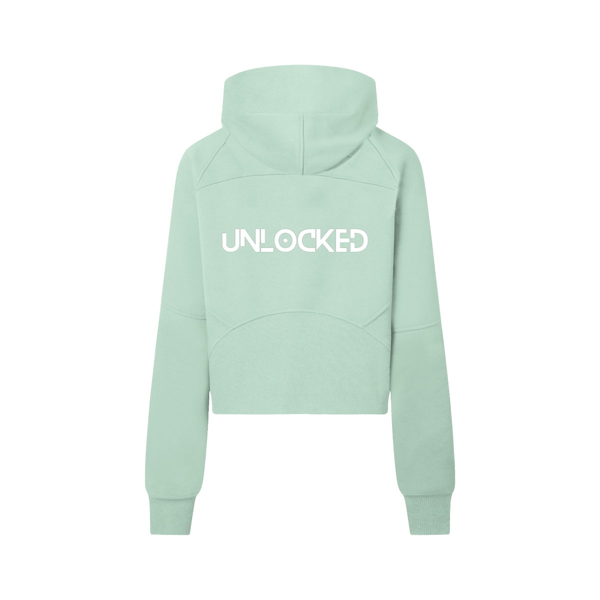 Got The Key Cropped Half-Zip Hoodie