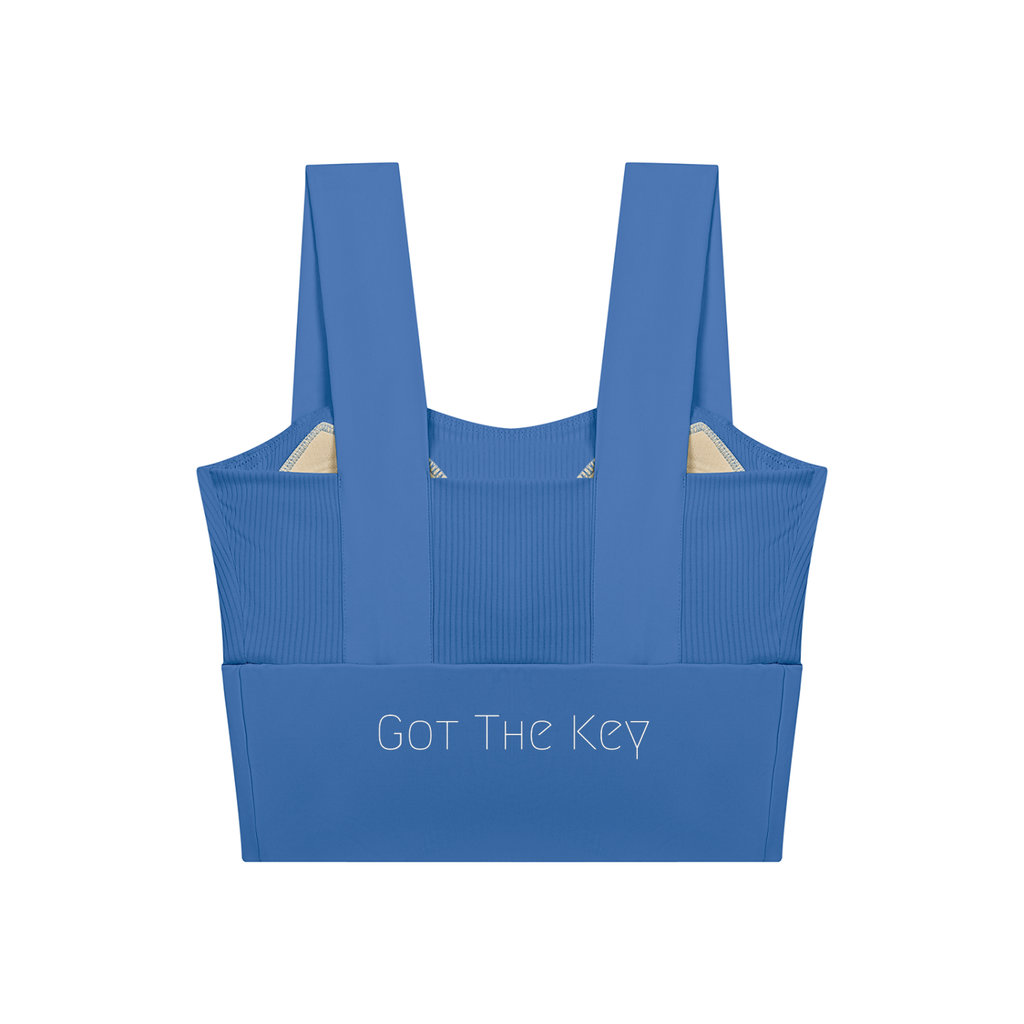 Got The Key Women's Yoga Crop Tank Top