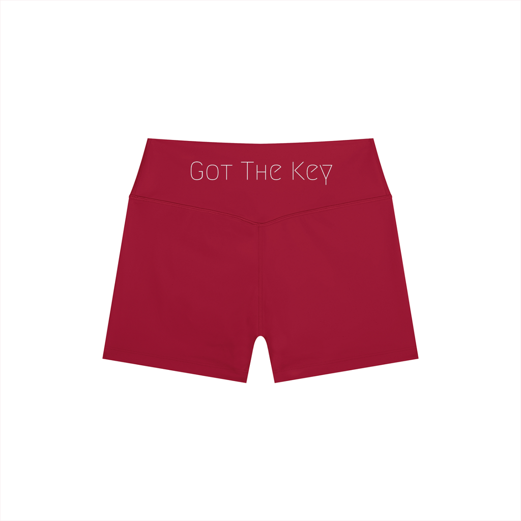 Got The Key Women’s High Rise Yoga Shorts