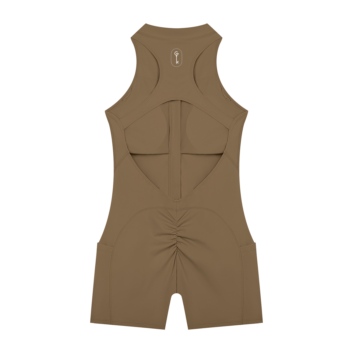 Got The Key Women’s Quarter-Zip Yoga Romper