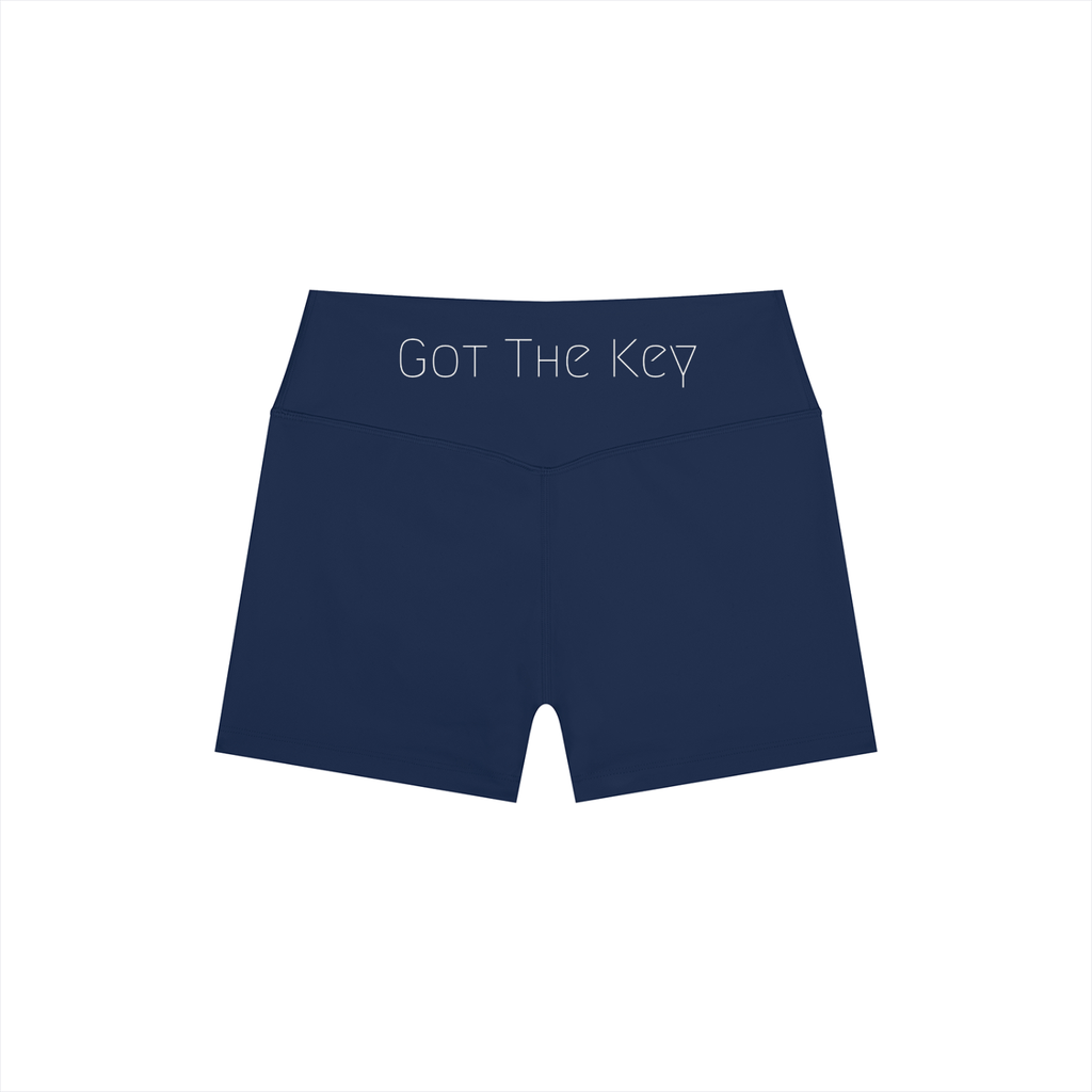 Got The Key Women’s High Rise Yoga Shorts