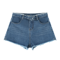 Got The Key Women’s Vintage Wash High Rise Denim Shorts