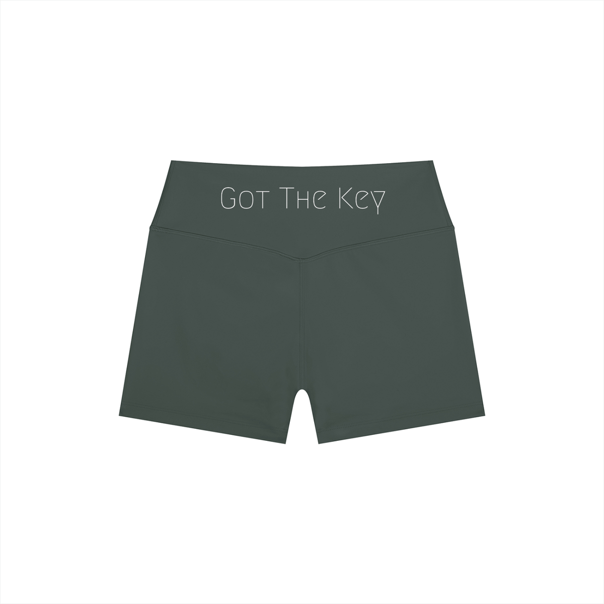 Got The Key Women’s High Rise Yoga Shorts