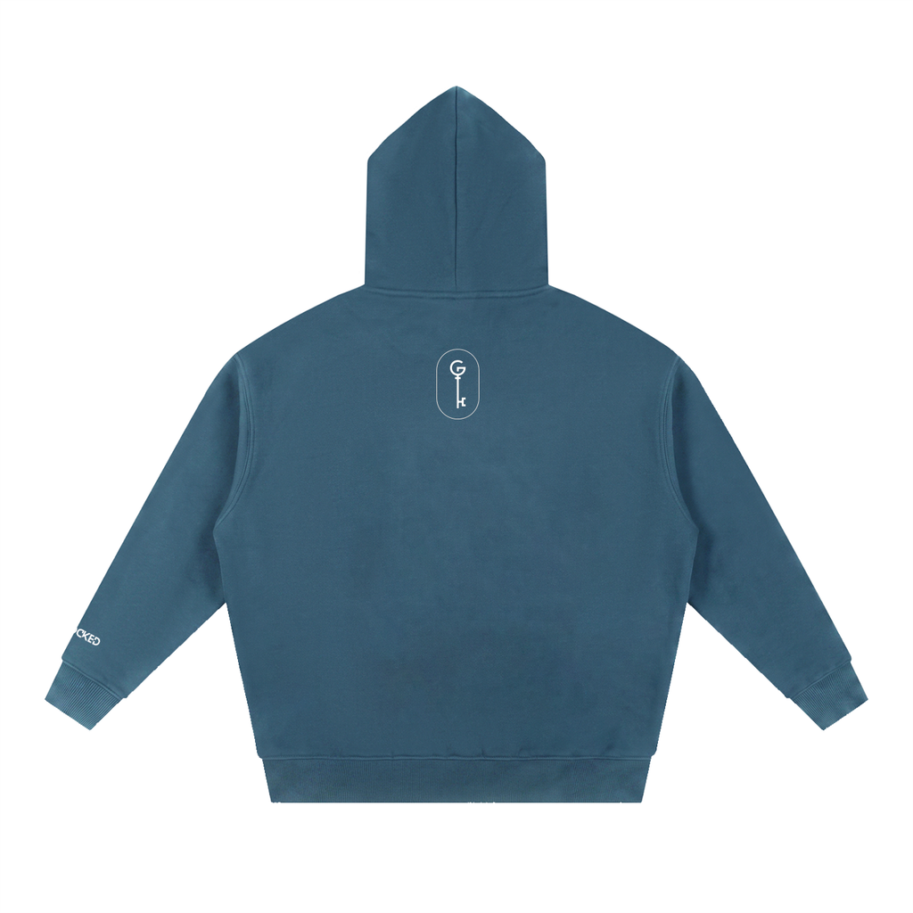 Got The Key Essential Oversized Boxy Fit Fleece Hoodie