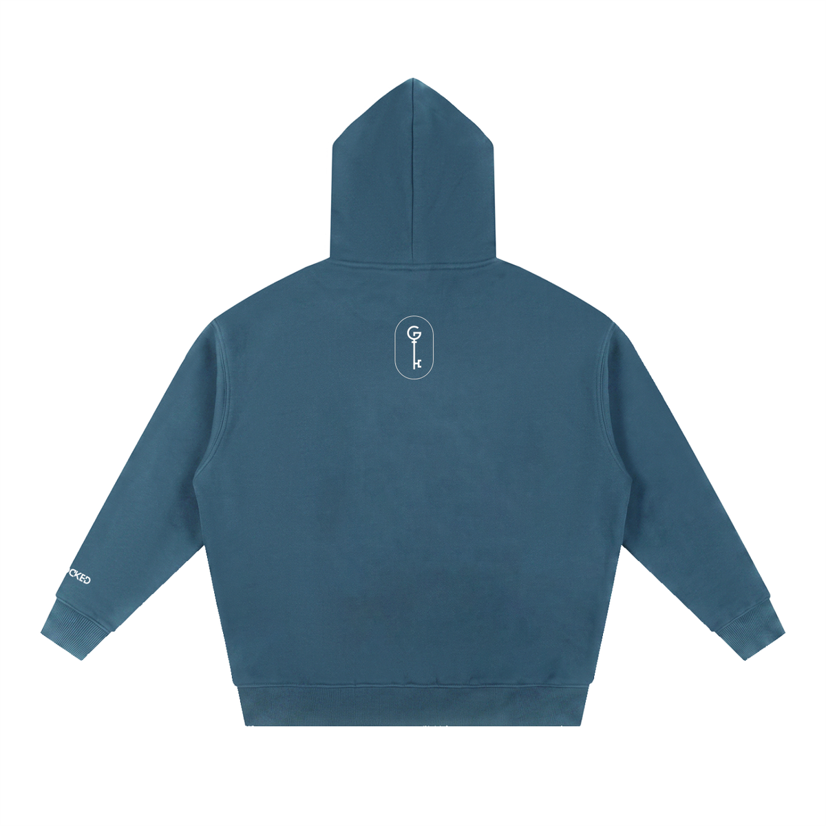 Got The Key Essential Oversized Boxy Fit Fleece Hoodie