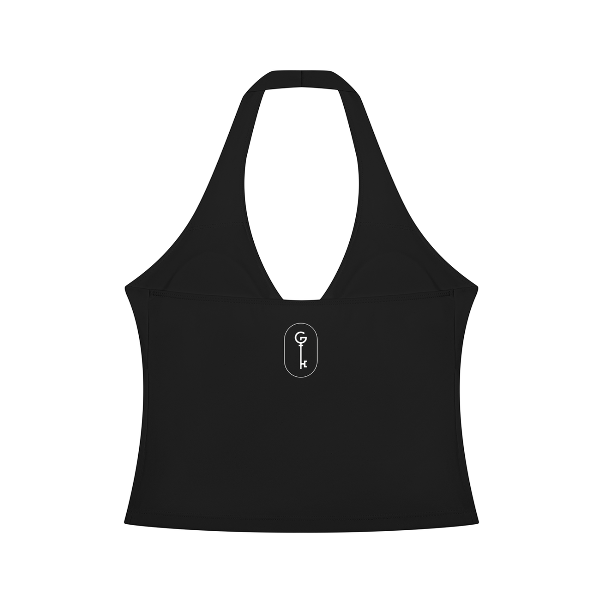 Got The Key Women’s Ruched Halter Yoga Tank Top