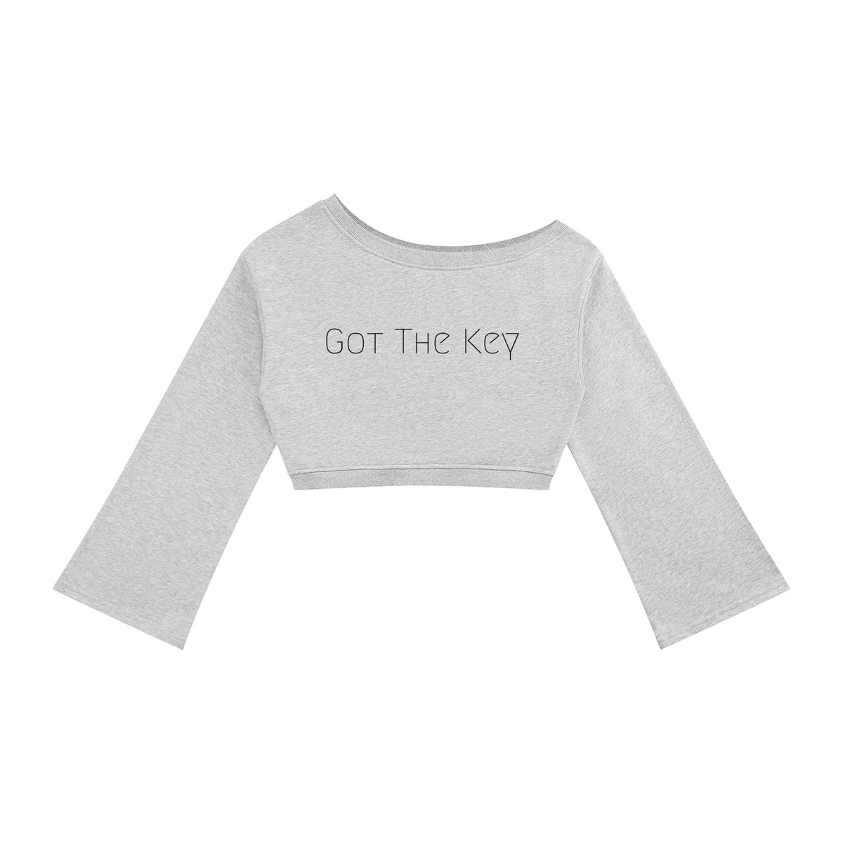 Got The Key Women's Off-Shoulder Sweatshirt