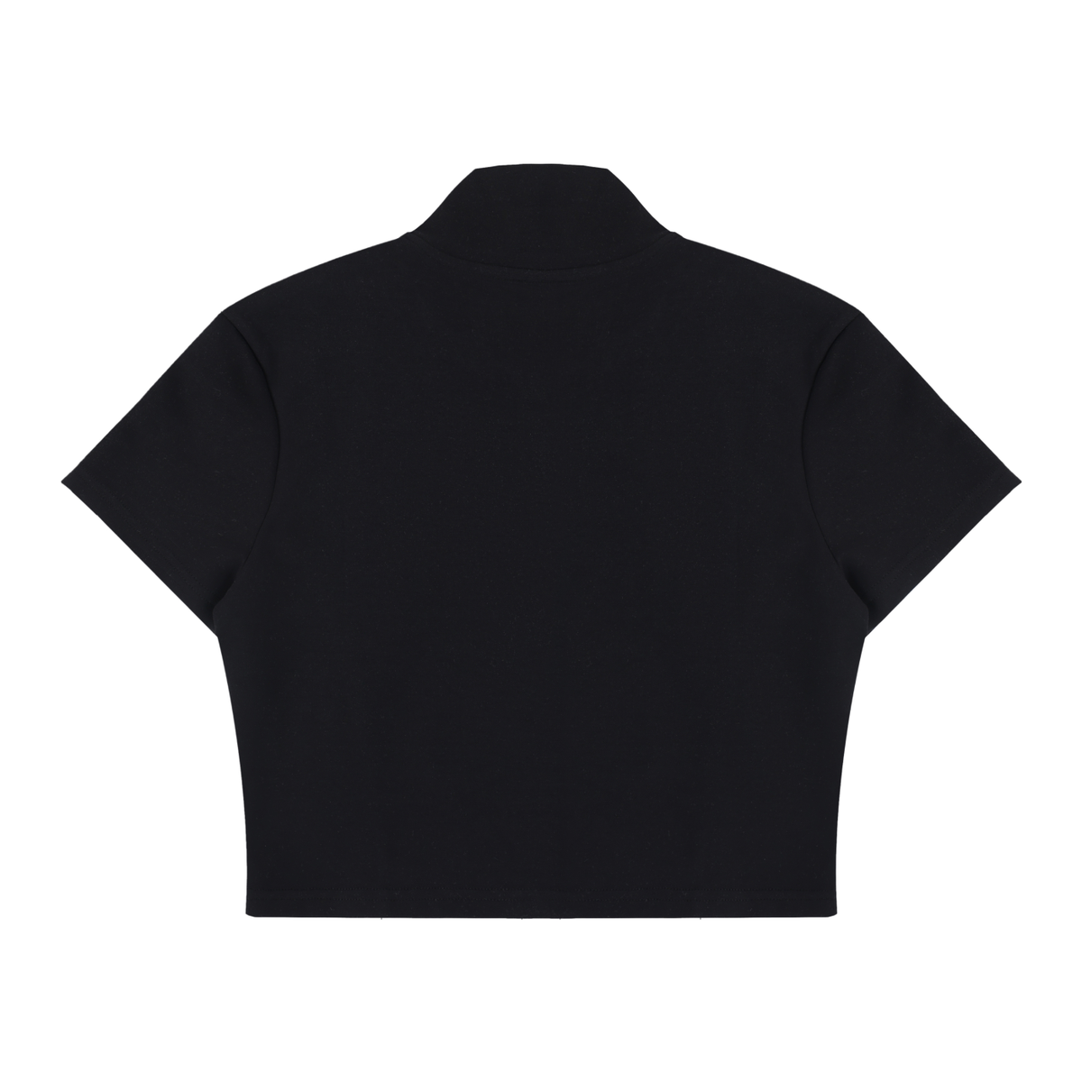 Got The Key Women's Cropped Full Zip Short Sleeve T-Shirt