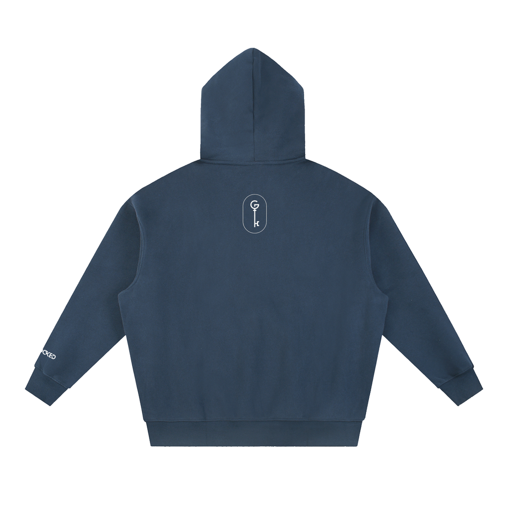 Got The Key Essential Oversized Boxy Fit Fleece Hoodie