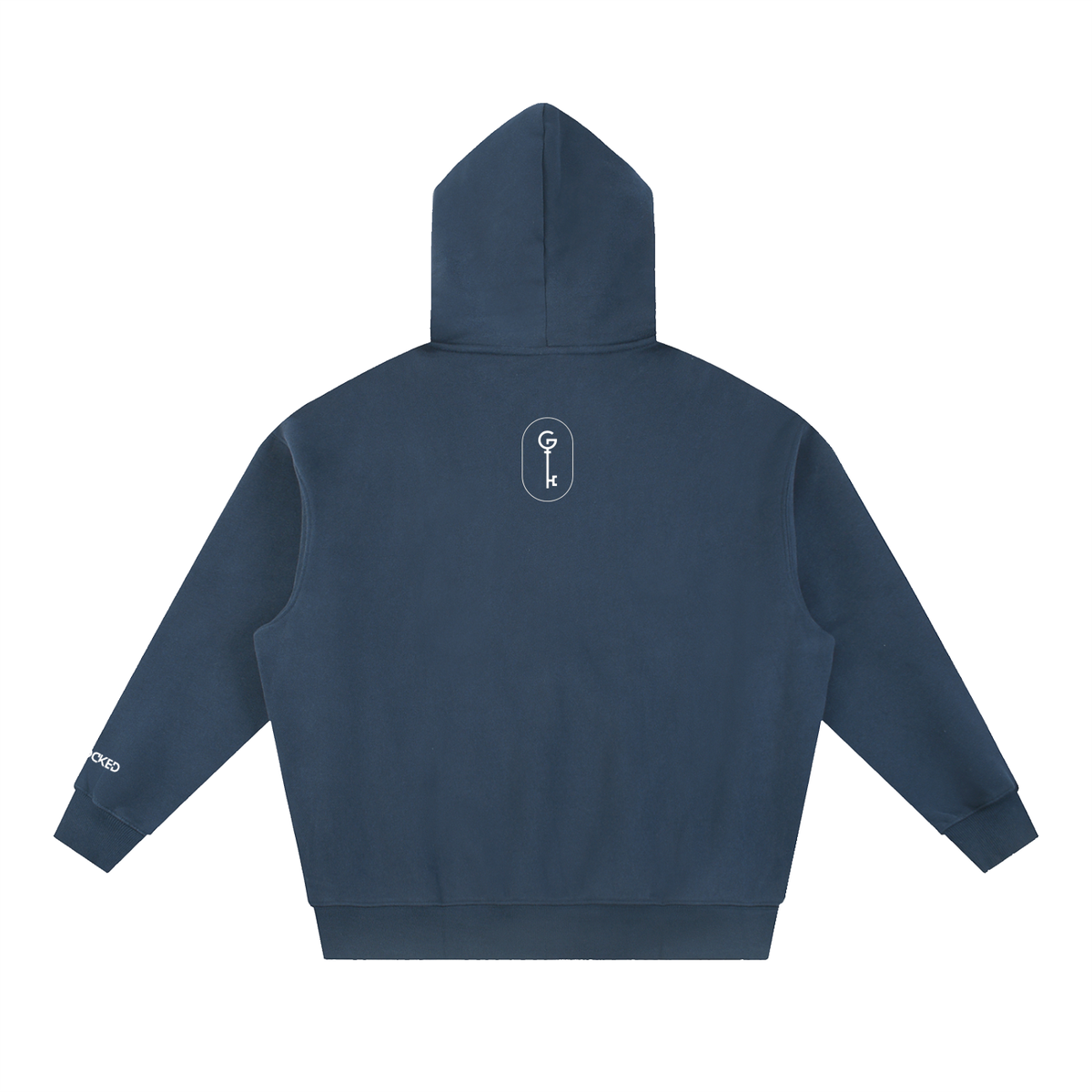 Got The Key Essential Oversized Boxy Fit Fleece Hoodie