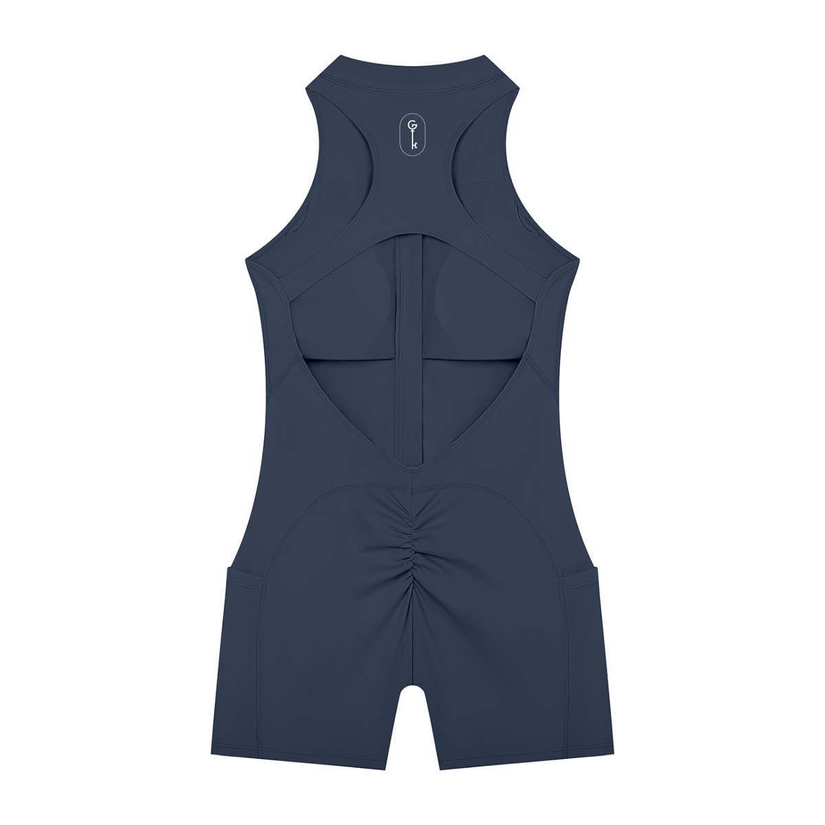 Got The Key Women’s Quarter-Zip Yoga Romper