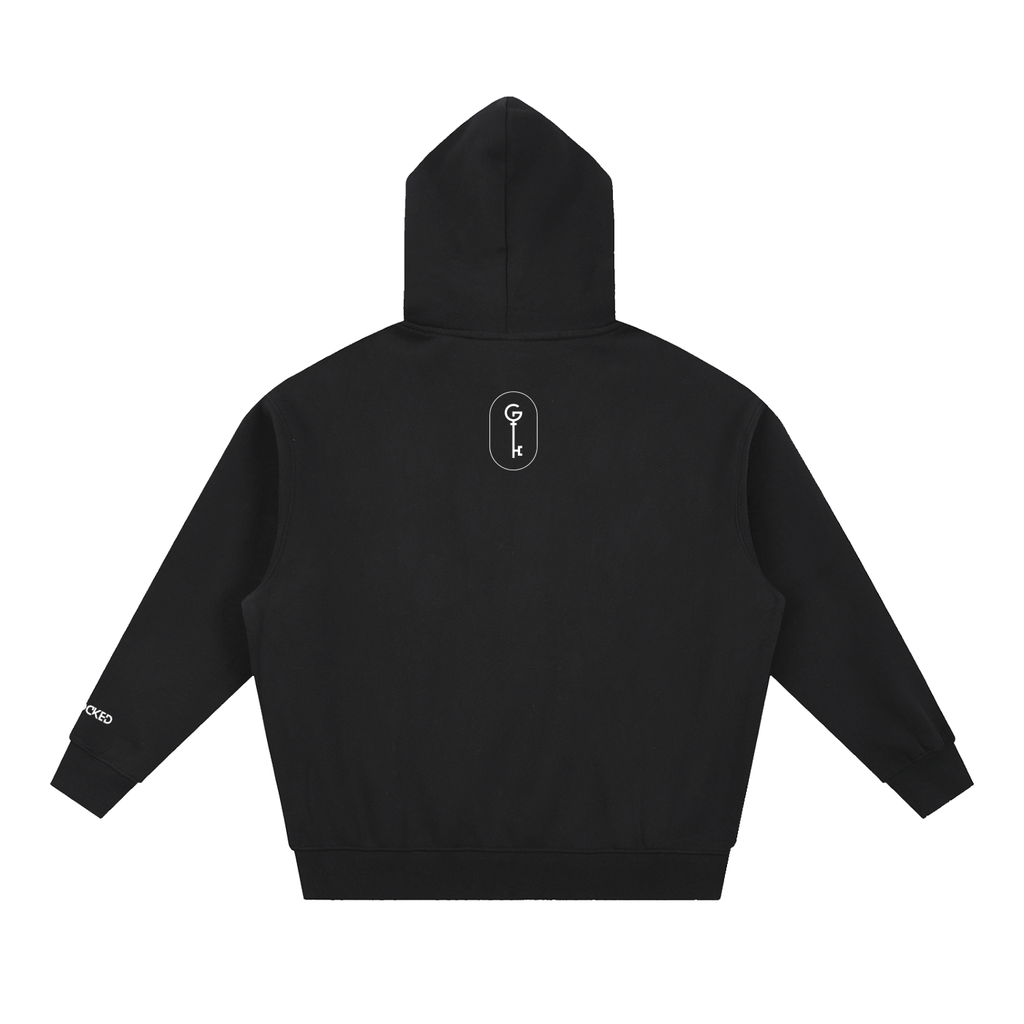 Got The Key Essential Oversized Boxy Fit Fleece Hoodie