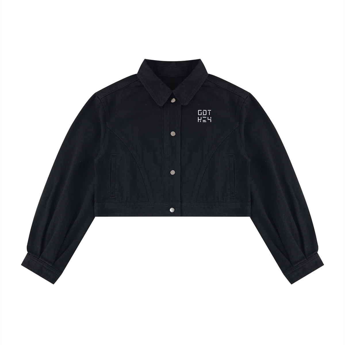 Got the Key Women’s Crop Denim Jacket