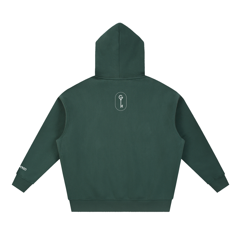 Got The Key Essential Oversized Boxy Fit Fleece Hoodie