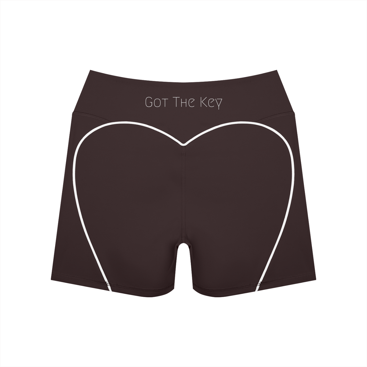 Got The Key Women’s High Waisted Yoga Biker Shorts