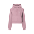 Got The Key Cropped Half-Zip Hoodie